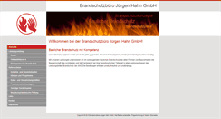 Desktop Screenshot of brandschutz-hahn.de